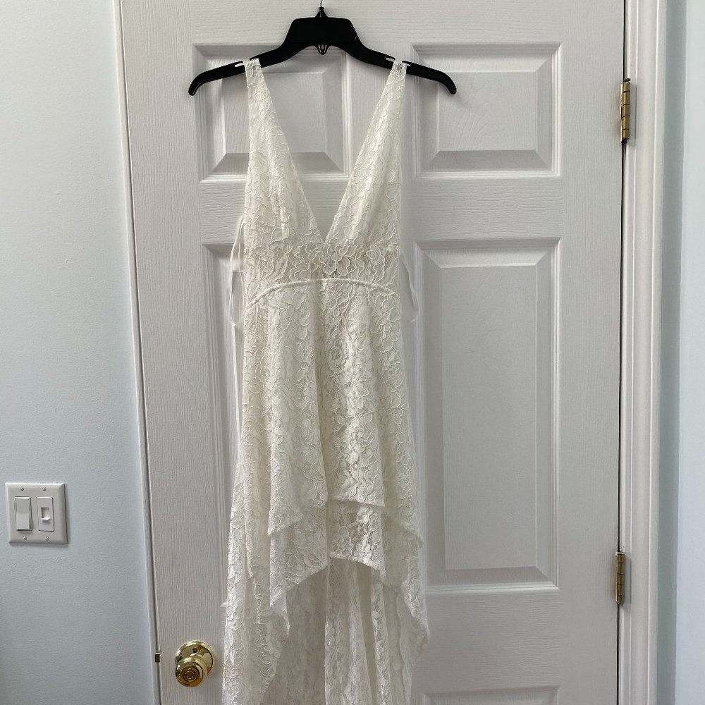 WHITE DRESS NEW! with tags